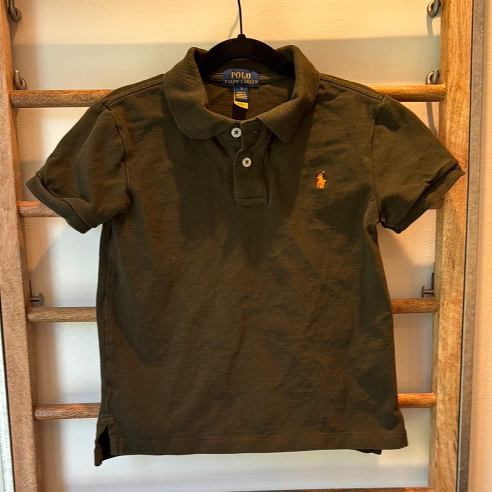 Polo by Ralph Lauren Kids Polo Shirt - Olive Green